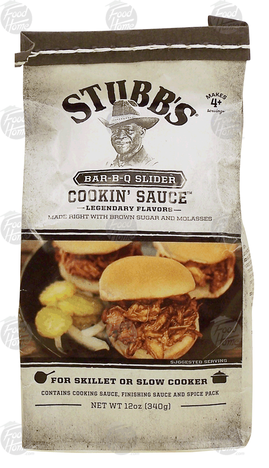 Stubb's Cookin' Sauce bar-b-q slider made with brown sugar and molasses Full-Size Picture